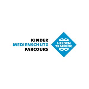 LAG Kinde Medienschutz Parcours Logo quer Urheber STUDIO REDUZIEREN