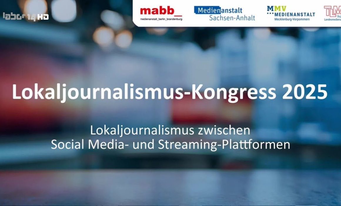 Lokaljournalismus-Kongress 2025