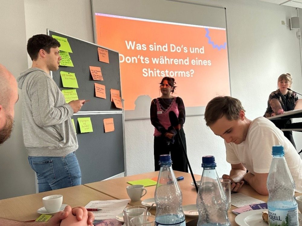 24 Workshop Wetterfest gegen Shitstorm