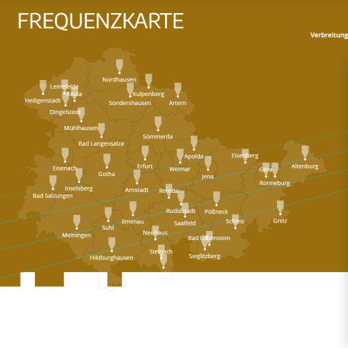 Screenshot frequenzkarte