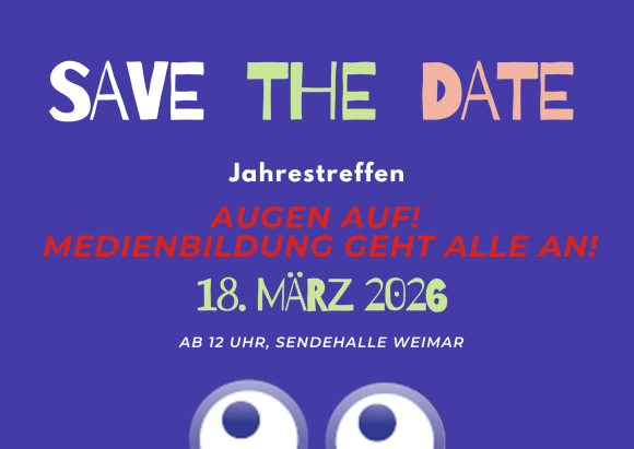 Save the Date quer Augen auf